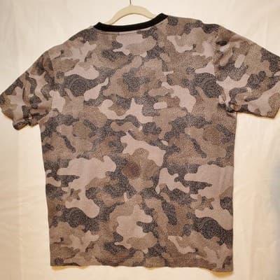 Hugo Boss Lakers Shirt Mens XL White Camo NBA Basketball Used - Thumbnail 3