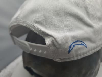 Los Angeles Chargers Bolt Up White Strapback Hat Cap NFL Football - Thumbnail 7