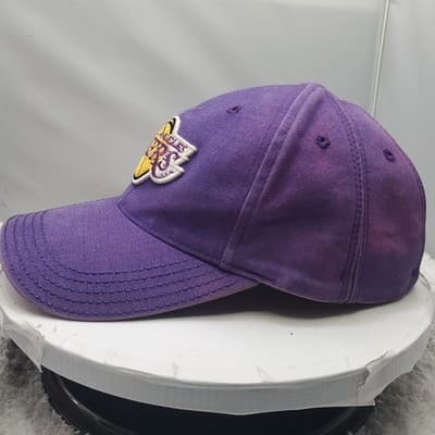 Official NBA Vintage SPL28 Los Angeles Lakers Hat Cap Flexfit Small Medium - Thumbnail 2