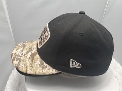 Raiders New Era 59FIFTY Salute To Service Camo Snapback Hat - Thumbnail 3