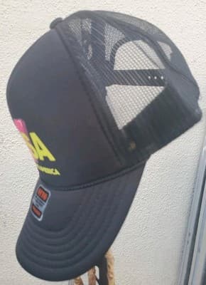 Vote Save America VSA Trucker Hat Snapback Black Cap OTTO OSFM Political - Thumbnail 2