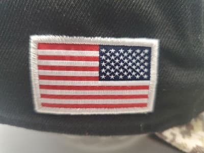 Raiders New Era 59FIFTY Salute To Service Camo Snapback Hat - Thumbnail 6