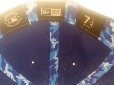 Men's Chicago Cubs New Era Royal Monochrome Camo 7 1/4 Fitted Hat - Thumbnail 6