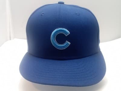 Men's Chicago Cubs New Era Royal Monochrome Camo 7 1/4 Fitted Hat - Image 1