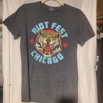 RIOT FEST 2018 Gray Rock Concert Festival Shirt Beck Weezer Incubus Interpol - Image 1