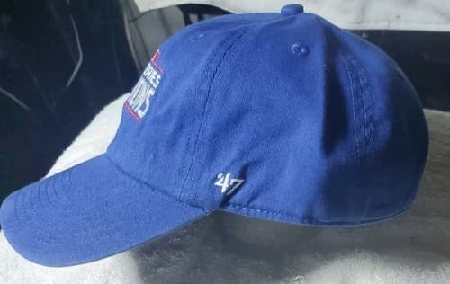 47 Brand 2020 World Series Champions LA Dodgers Blue Baseball Cap Hat OSFA - Thumbnail 4