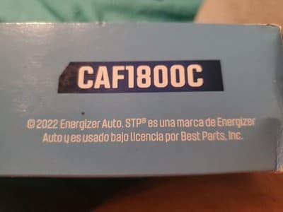 STP CABIN AIR FILTER CAF1800C - Thumbnail 5