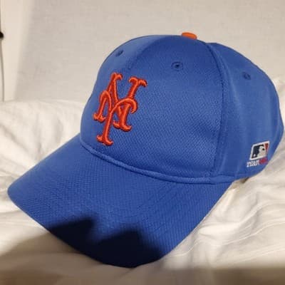 Vintage New York Mets Snapback Hat MLB Baseball Outdoor Cap - Thumbnail 2