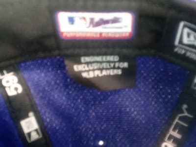 Los Angeles Dodgers Hat Men's 7 1/4 Blue New Era 59Fifty LA Logo - Thumbnail 8
