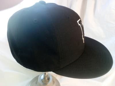 Los Angeles Dodgers Black Outline 59FIFTY Fitted Cap Hat MLB Baseball - Thumbnail 3