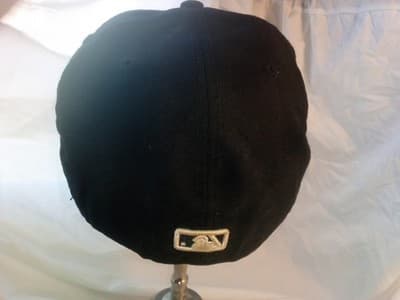Los Angeles Dodgers Black Outline 59FIFTY Fitted Cap Hat MLB Baseball - Thumbnail 4