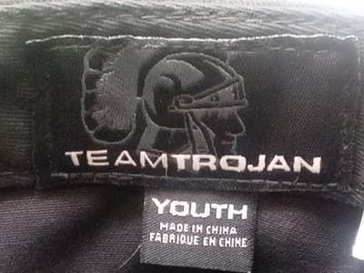 Trojan Sc Hat Black Vintage Team Trojan brand - Thumbnail 5