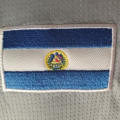 Los Angeles LA Dodgers 2024 SALVADORIAN EL SALVADOR Heritage Night SGA Jersey XL - Thumbnail 3