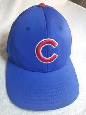 Chicago Cubs Team MLB Baseball Hat OC Sports eco3 Size S/ M ‐Cap - Image 1