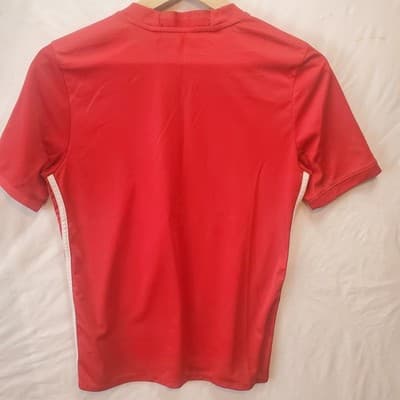 Adidas Manchester United Red Soccer Jersey Youth Large 13-14Y Used - Thumbnail 2