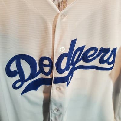 Cody Bellinger Los Angeles Dodgers Majestic Jersey #35 White Home MLB Large - Thumbnail 3