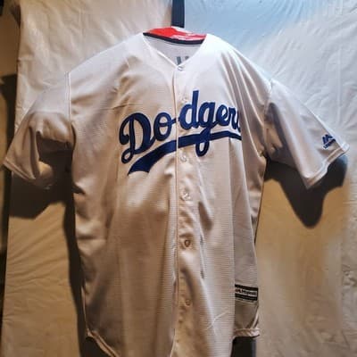 Cody Bellinger Los Angeles Dodgers Jersey #35 White Home MLB Lg - Thumbnail 3
