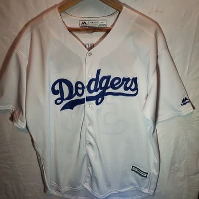 Cody Bellinger Los Angeles Dodgers Jersey #35 White Home MLB Lg - Image 1