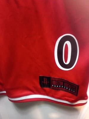 Russel Westbrook Houston Rockets NBA Authentic Mens Basketball Jersey Red xxl - Thumbnail 3