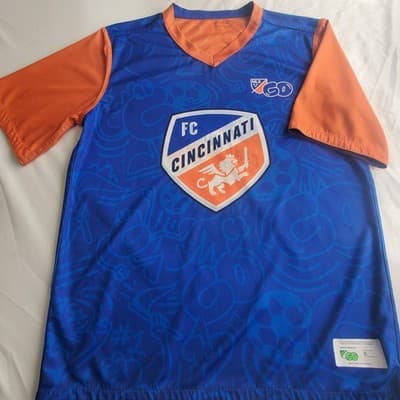 MLS FC Cincinnati Soccer Jersey Size L - Image 1