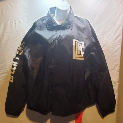 LA Clippers Jacket Mens Large Black NBA Basketball LA Clippers Basketball - Thumbnail 4