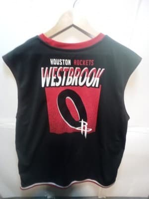 Russel Westbrook Houston Rockets NBA Authentic Mens Basketball Jersey Red xxl - Thumbnail 2