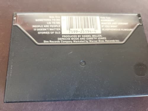 Depeche Mode - Some Great Reward, 1984, Sire 25194-4 Cassette - Thumbnail 5