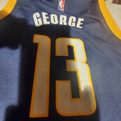 ADIDAS 4her LADIES INDIANA PACERS 13 GEORGE NAVY medium - Thumbnail 2