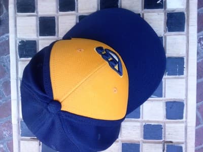 Milwaukee Brewers 2021 OC Sports Strapback Osfm Black /Yellow - Thumbnail 8