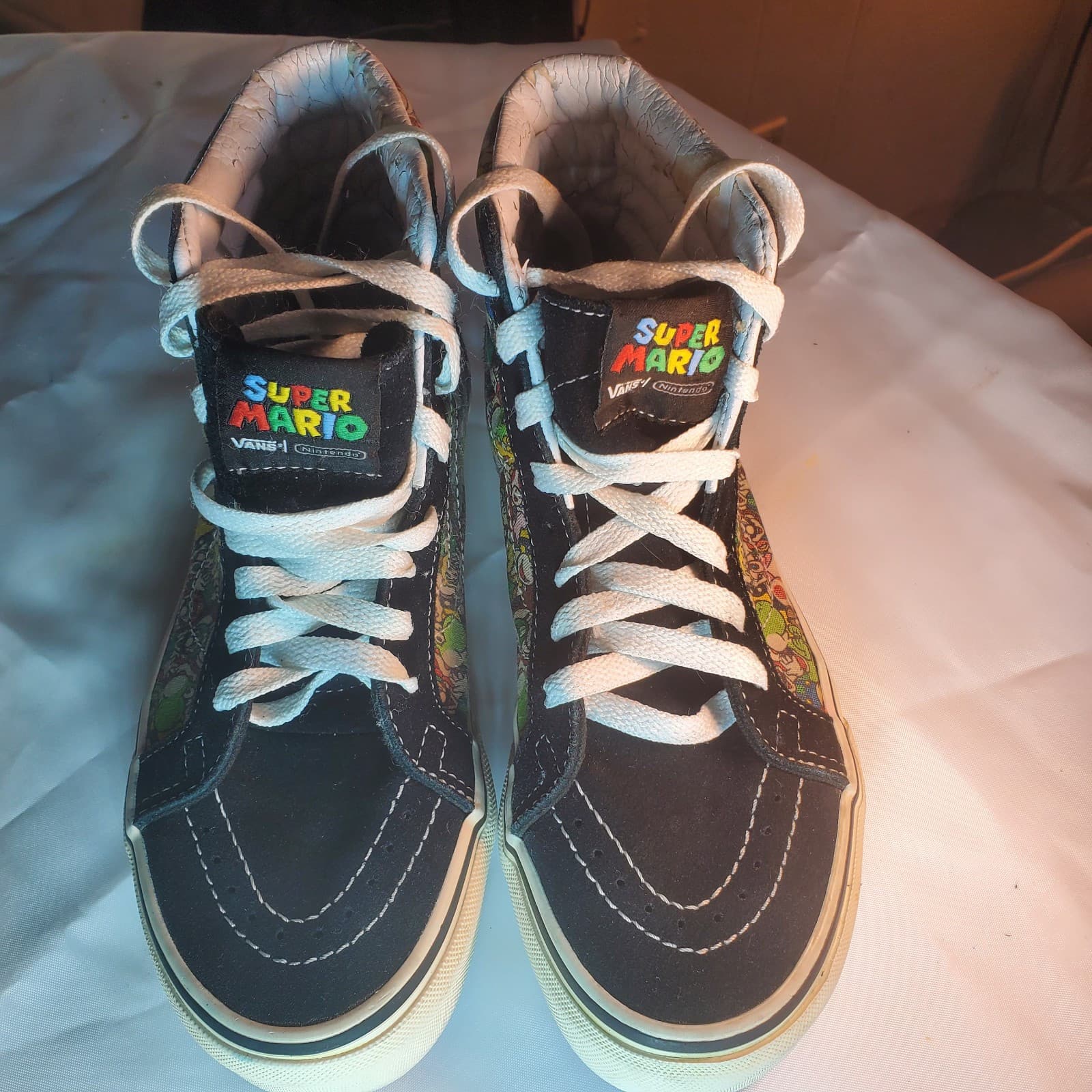 Vans Nintendo Mario High Tops 5M/6.5W - Thumbnail 4