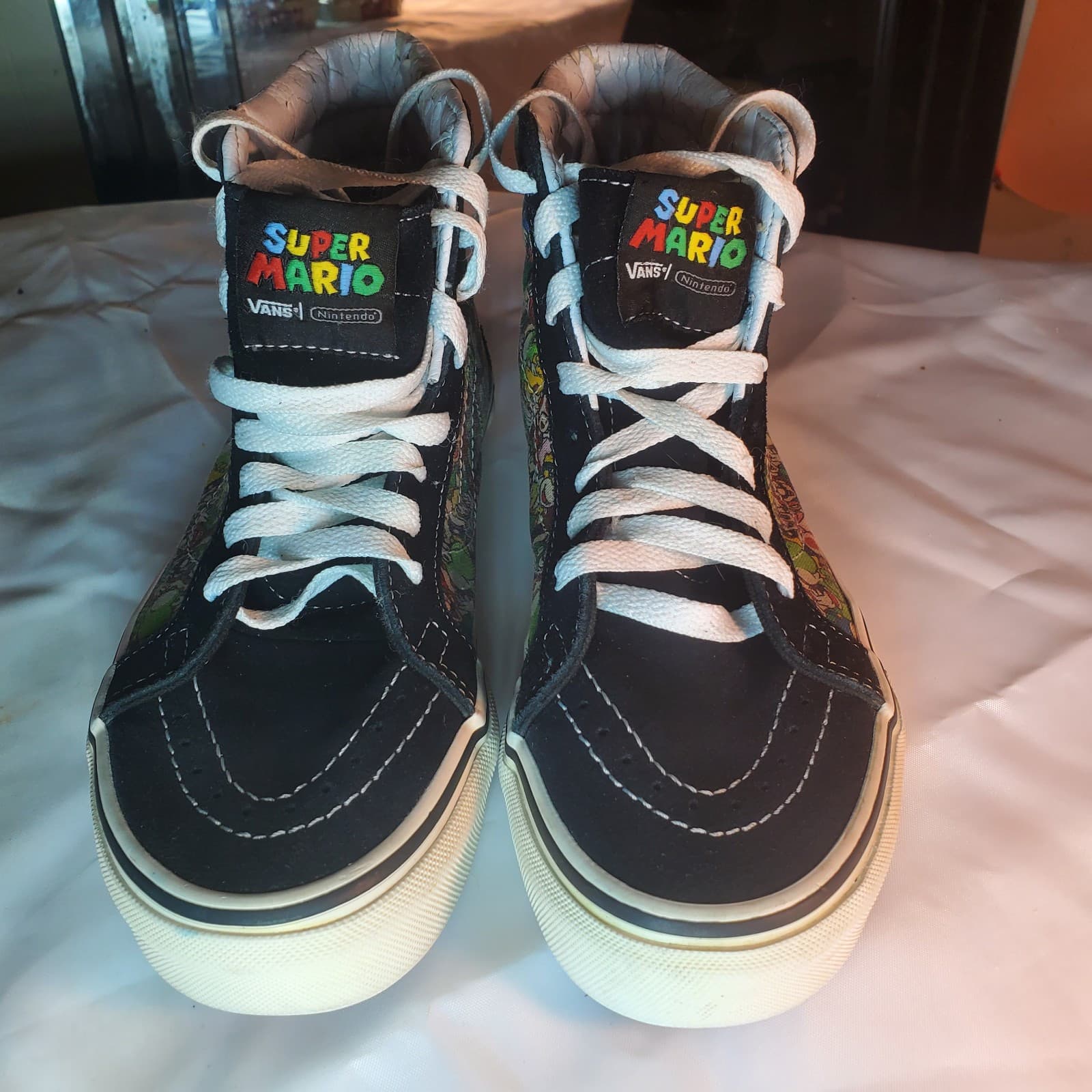 Vans Nintendo Mario High Tops 5M/6.5W - Thumbnail 7