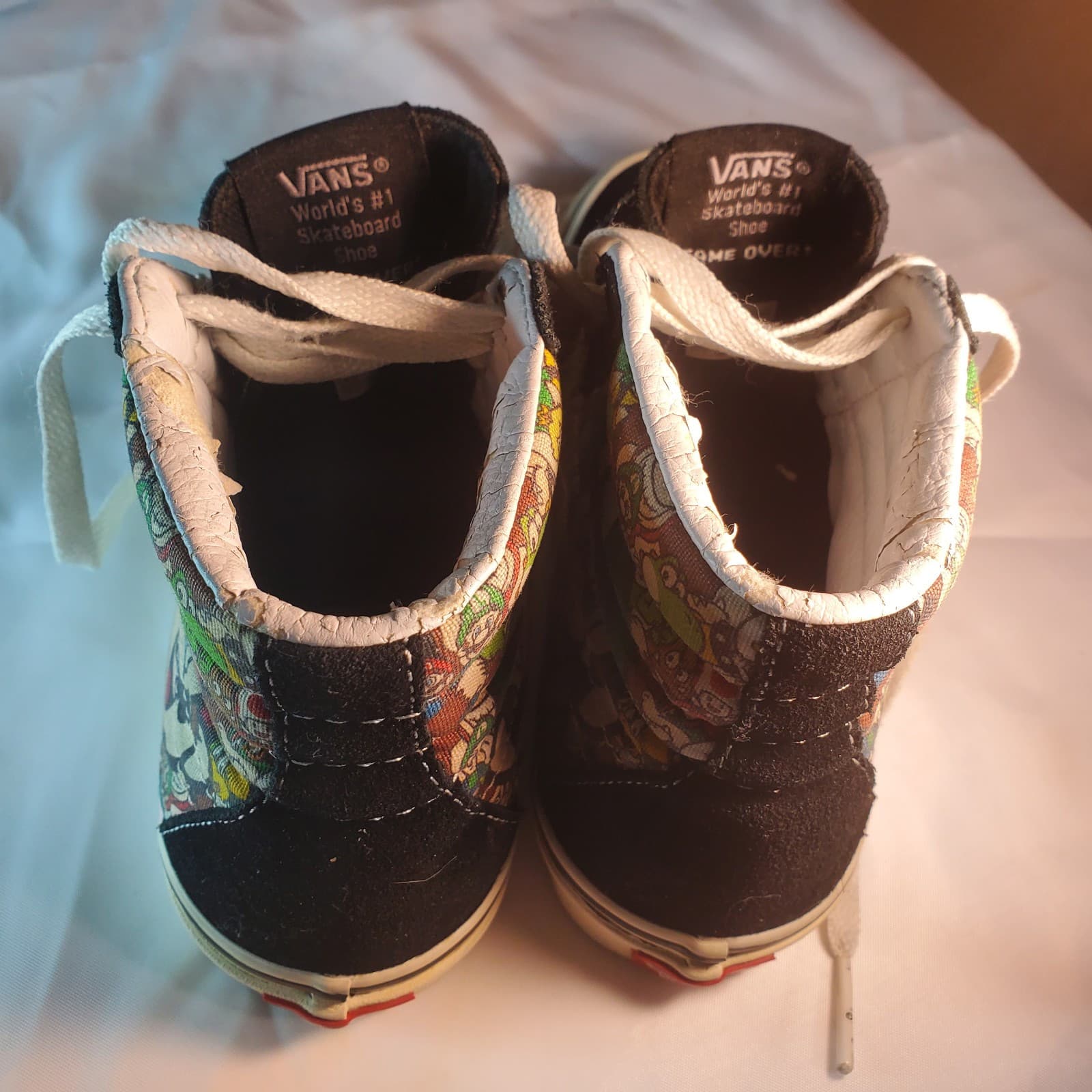 Vans Nintendo Mario High Tops 5M/6.5W - Thumbnail 10
