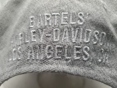 Harley-Davidson Los Angeles Snapback Baseball Hat Gray Wool Cap - Thumbnail 4