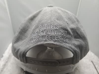 Harley-Davidson Los Angeles Snapback Baseball Hat Gray Wool Cap - Thumbnail 3