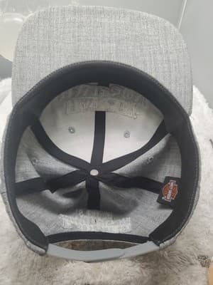 Harley-Davidson Los Angeles Snapback Baseball Hat Gray Wool Cap - Thumbnail 5