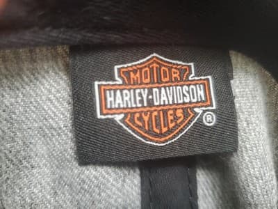 Harley-Davidson Los Angeles Snapback Baseball Hat Gray Wool Cap - Thumbnail 6