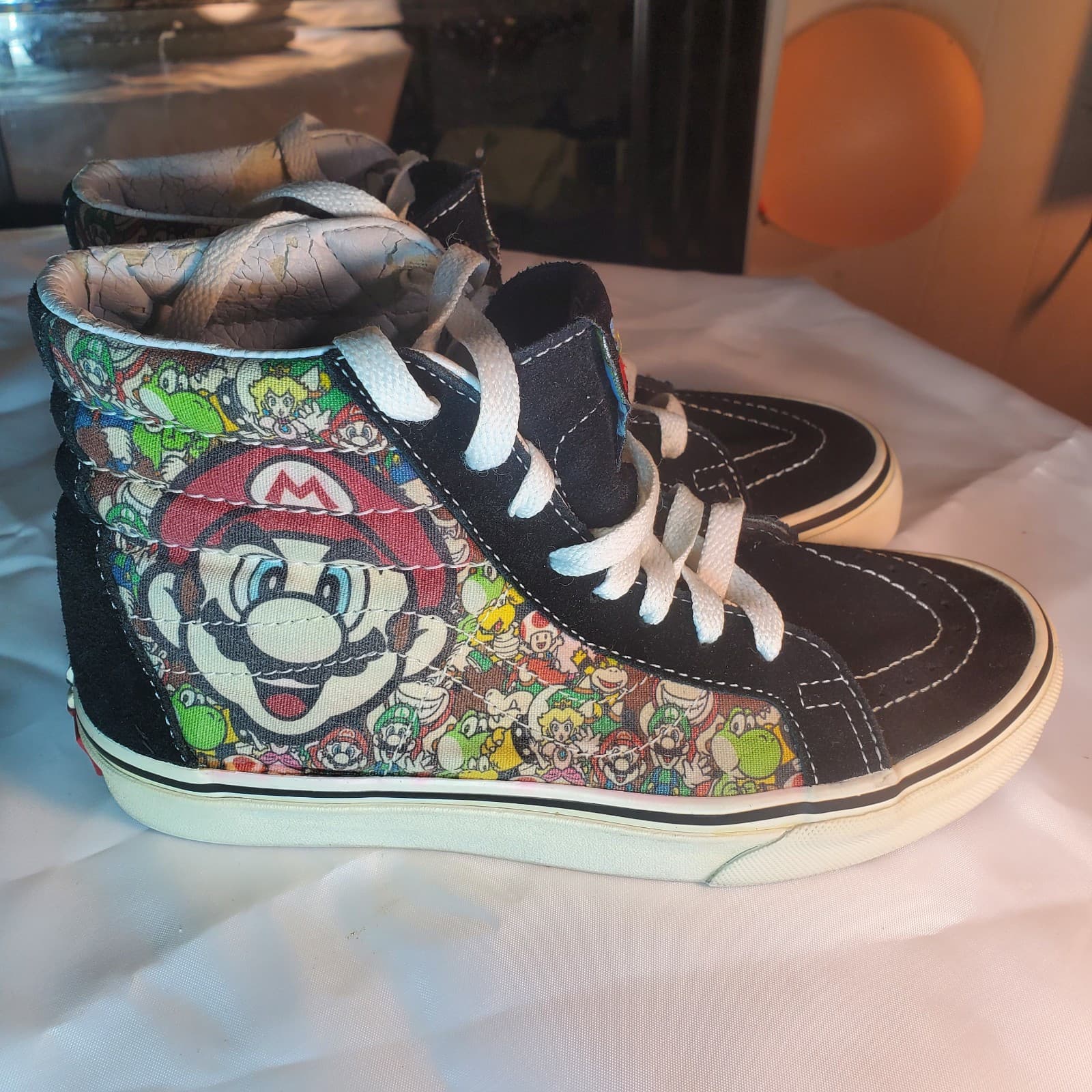Vans Nintendo Mario High Tops 5M/6.5W - Thumbnail 2