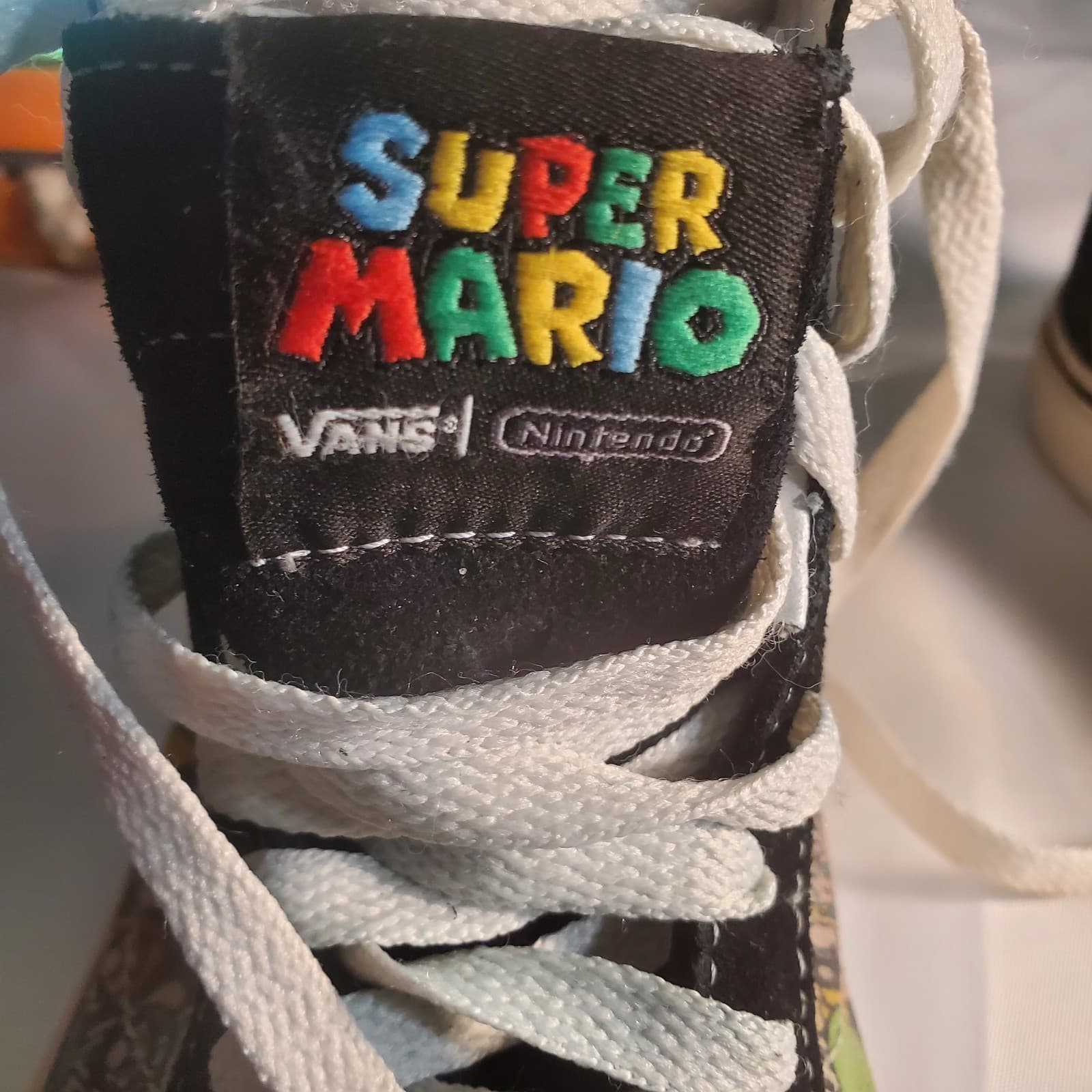 Vans Nintendo Mario High Tops 5M/6.5W - Thumbnail 14