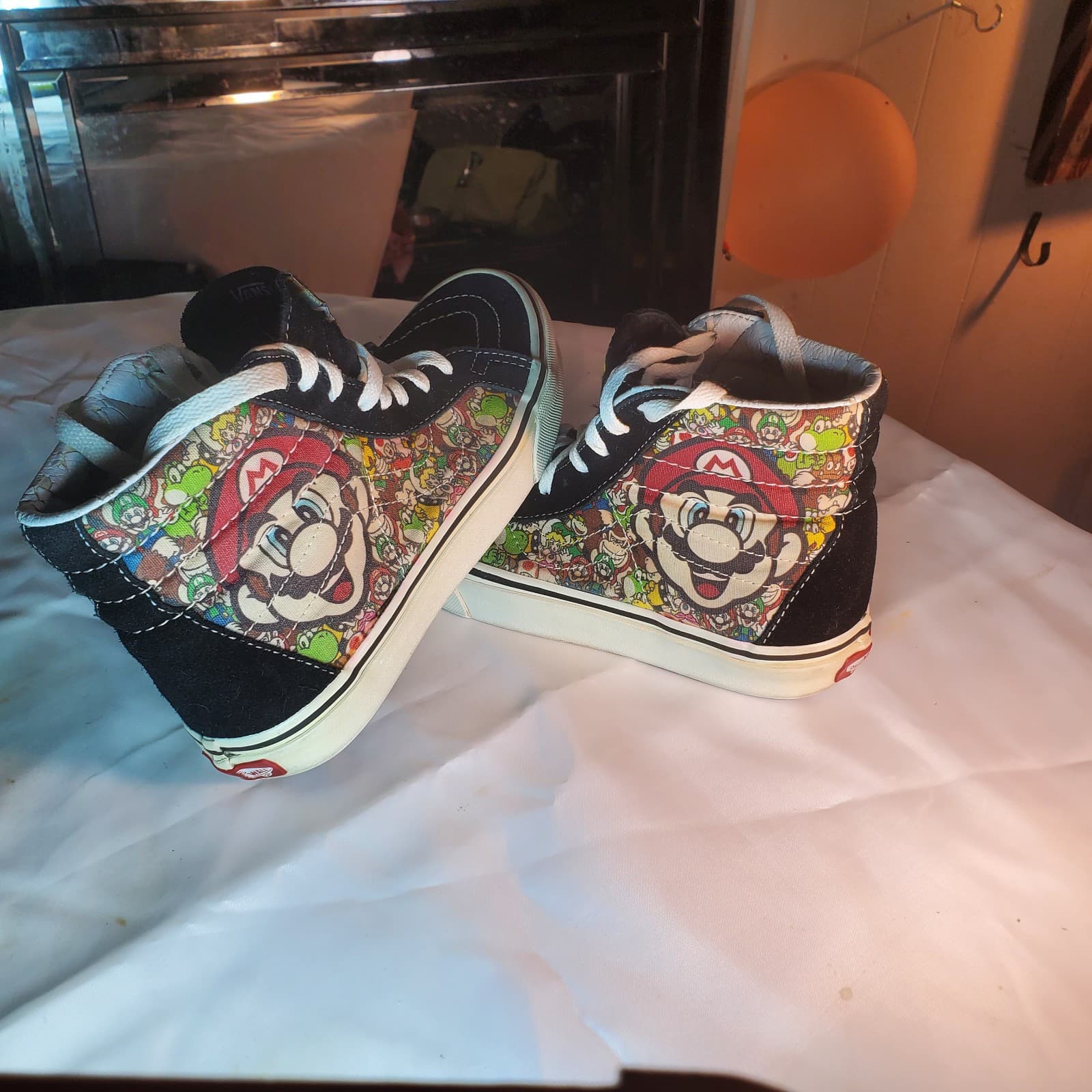 Vans Nintendo Mario High Tops 5M/6.5W - Thumbnail 6