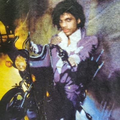Prince/Purple Rain Black Size Medium T-shirt - Thumbnail 3