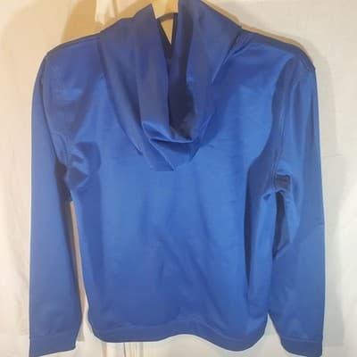 CHICAGO CUBS Majestic Blue Hoodie MLB Size Mens M - Thumbnail 3