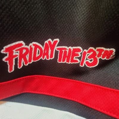 Friday the 13th Jason Voorhees Men’s Long Sleeve Jersey Size Large - Thumbnail 4