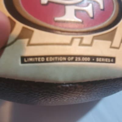 San Francisco 49ers Established 1946 Limited Edition Football NFL - Thumbnail 4