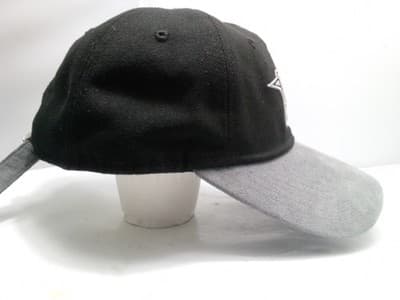 Adjustable NHL L.A. 2017 9 TWENTY ALL STAR. Black Gray Faux Suede - Thumbnail 4