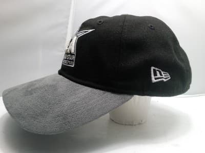Adjustable NHL L.A. 2017 9 TWENTY ALL STAR. Black Gray Faux Suede - Thumbnail 2