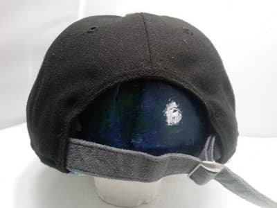 Adjustable NHL L.A. 2017 9 TWENTY ALL STAR. Black Gray Faux Suede - Thumbnail 3