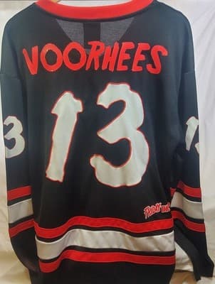 Friday the 13th Jason Voorhees Men’s Long Sleeve Jersey Size Large - Thumbnail 2