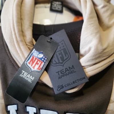 Las Vegas Raiders Camo Hoodie Men's Size xs Brown Tan Embroidered NFL - Thumbnail 4