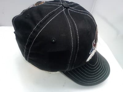 VTG 2002 Los Angeles Angels World Series Champions Mens Black Hat CapMLB New Era - Thumbnail 4