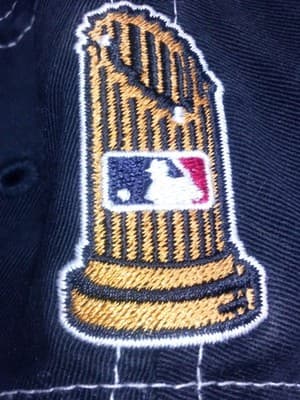 VTG 2002 Los Angeles Angels World Series Champions Mens Black Hat CapMLB New Era - Thumbnail 9